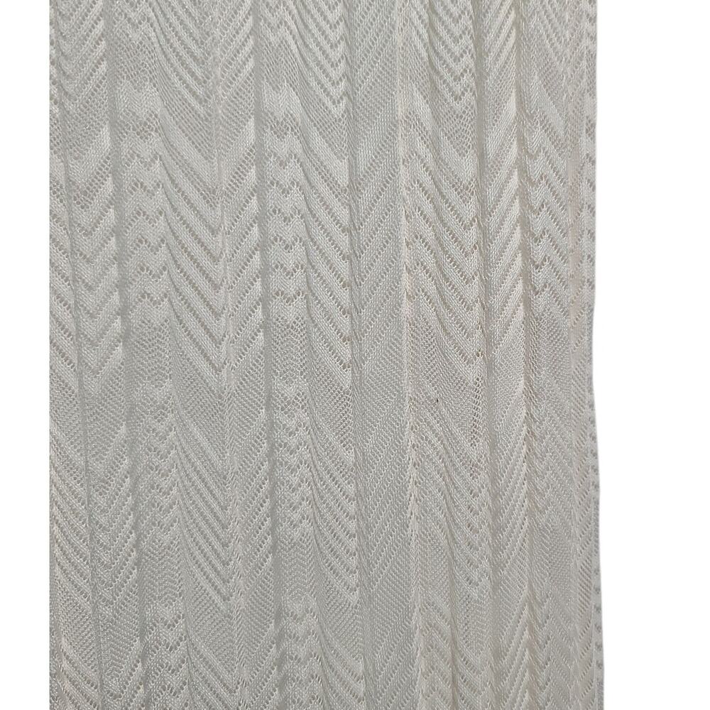 Anthropologie Meadow Rue Cream Prespa Pleated Shift Dress Size 2 - Picture 7 of 8